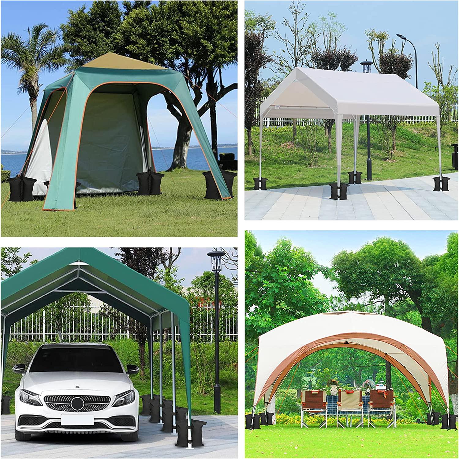 COBIZI Outdoor Canopy Tent Gazebo 4 Pack Sand Bags Weighted Feet Bag - COBIZI