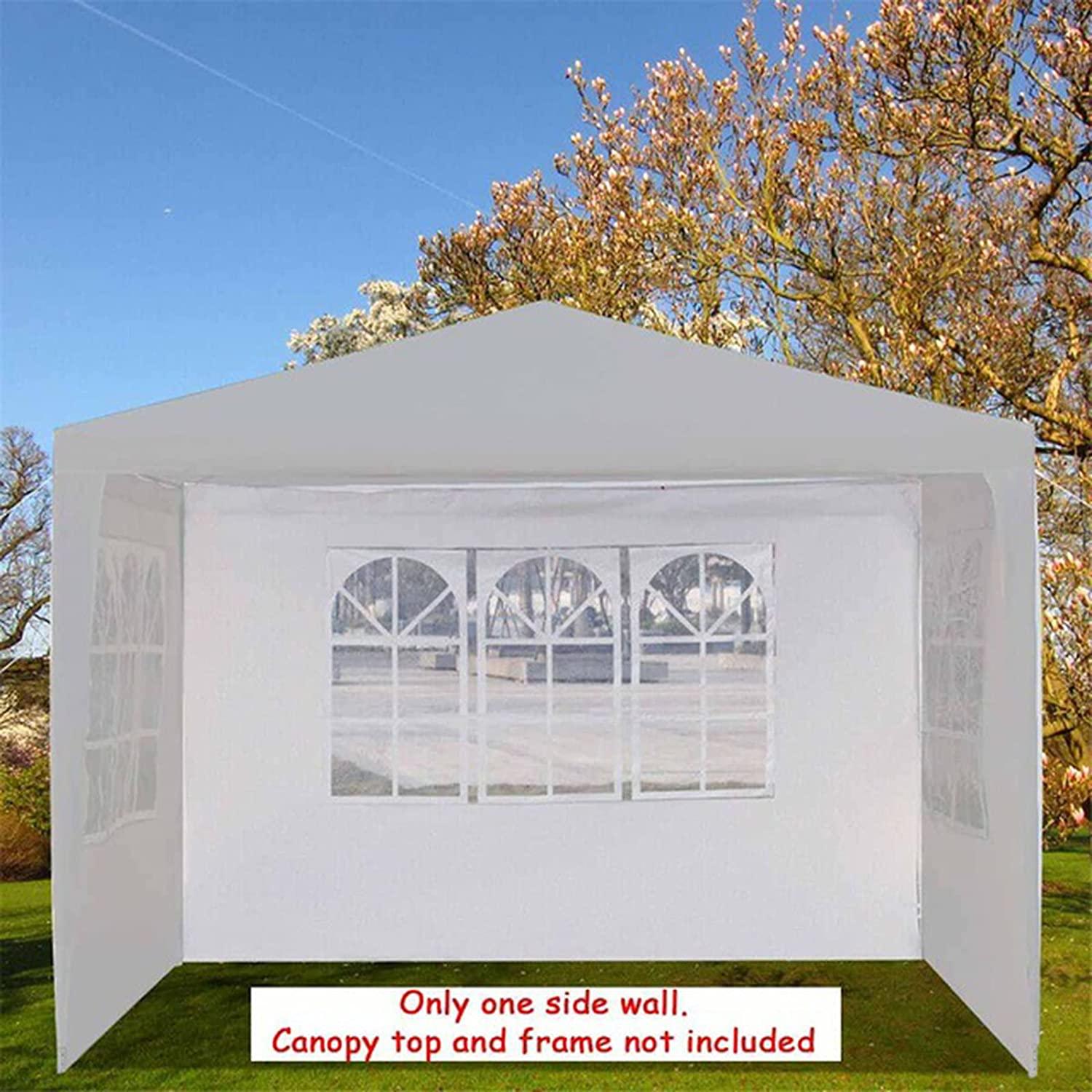 COBIZI Pop Up Canopy Sidewall Instant Canopy Wall 10'X10' with Window - COBIZI