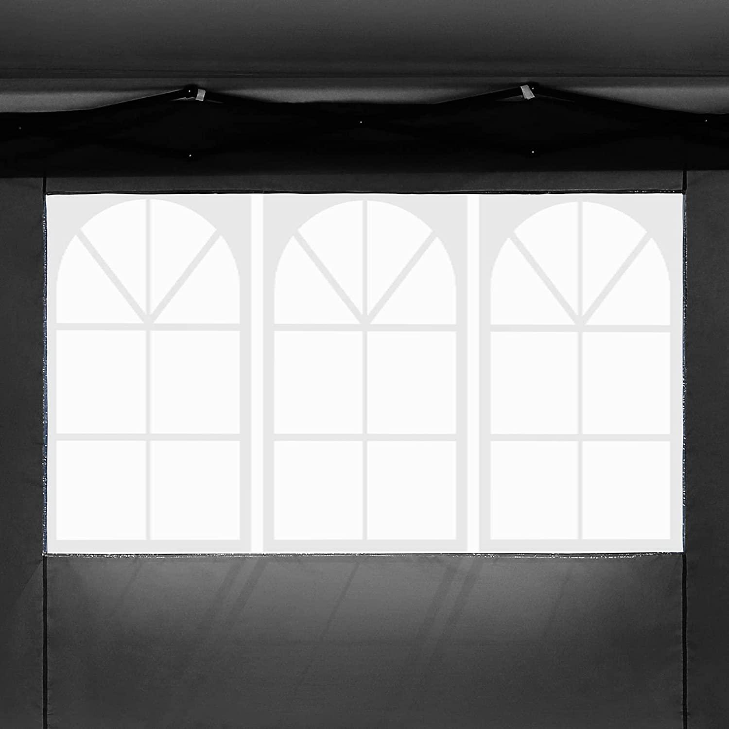 COBIZI Pop Up Canopy Sidewall Instant Canopy Wall 10'X10' with Window - COBIZI