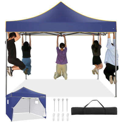 COBIZI 10'x10' Heavy Duty Pop Up  Canopy, Waterproof & UPF 50+, HZC36