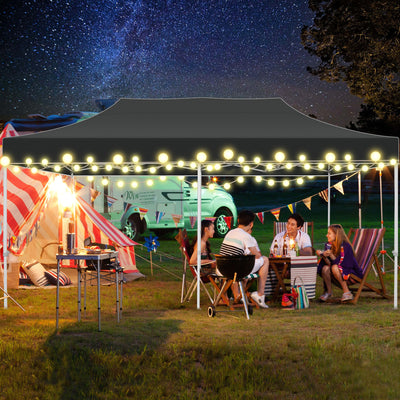 COBIZI 10x20 Pop Up Canopy Tent Heavy Duty with 6 Removable Sidewalls, Commercial Heavy Duty Pop Up Tent for Parties All Weather Waterproof and UV 50+ Wedding Tent with Roller Bag(Legs Upgraded)