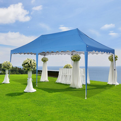 HOTEEL Canopy 10'x20' Pop Up Canopy Tent Heavy Duty Waterproof Adjustable Commercial Instant Canopy Outdoor Party Canopy Parties,Wedding,Outside Patio,Event,Backyard,Blue