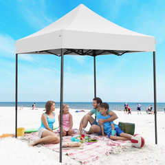 COBIZI 6.5x6.5 FT Pop up Canopy, Waterproof Commercial Canopy Tent,Outdoor Garden Gazebo, with Carry Bag