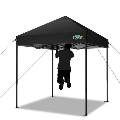 COBIZI 6.5'x6.5' Pop up Canopy with Carry Bag, SPC93