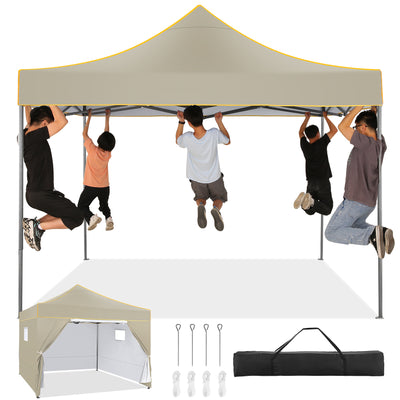 COBIZI 10'x10' Heavy Duty Pop Up  Canopy, Waterproof & UPF 50+, HZC36