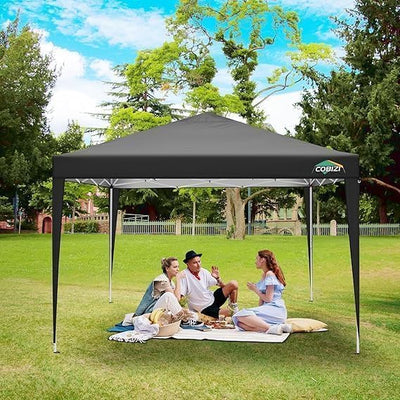 Cobizi 10'x10'/10'x20/10'x30' Protable Waterproof Pop up Canopy with 6 Sidewalls  SPC202