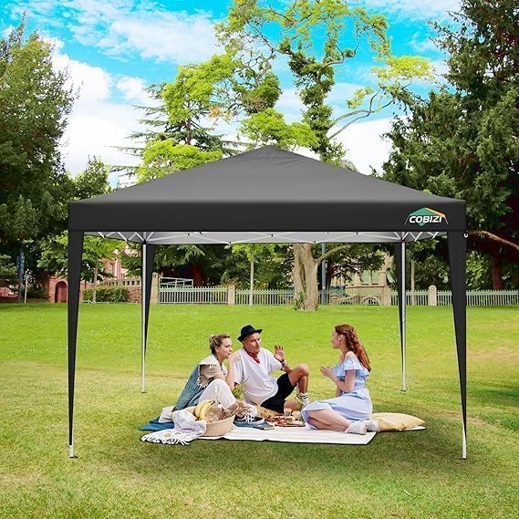 Cobizi 10'x10'/10'x20/10'x30' Protable Waterproof Pop up Canopy with 6 Sidewalls  SPC202