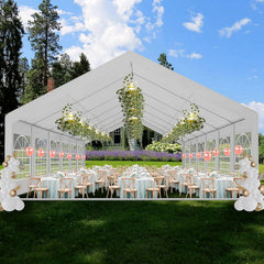 COBIZI Heavy Duty Carport Tragbare Garage 10'X20' Car Canopy Shelter