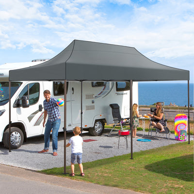 COBIZI 10x20 Pop up Heavy Duty Canopy with 6 Sidewalls,Waterproof Commercial Tent,Outdoor Gazebo for Wedding Party with Wheeled Bag