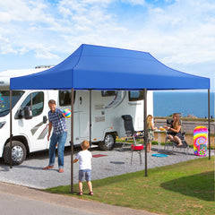 COBIZI 10x20 Pop up Heavy Duty Canopy with 6 Sidewalls,Waterproof Commercial Tent,Outdoor Gazebo for Wedding Party with Wheeled Bag