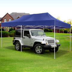 COBIZI 10x20 Pop Up Canopy Tent Heavy Duty with 6 Removable Sidewalls, Commercial Heavy Duty Pop Up Tent for Parties All Weather Waterproof and UV 50+ Wedding Tent with Roller Bag(Legs Upgraded)