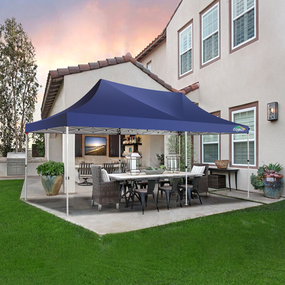 COBIZI 10'x20' Pop Up Canopy Tent with 6 Sidewalls & Carry Bag, 3 Adjustable Heights AMA5813