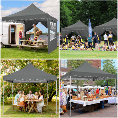 COBIZI 10'X10' Pop Up Canopy With 4 Sand Bag & Carry Bag SPC134