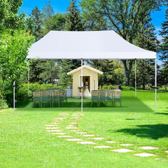 COBIZI 10'x20' Pop Up Waterproof Party Tent Canopy with 6 Removable Sidewalls AMA005924
