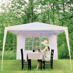COBIZI Pop Up Canopy Shade Wasserdichtes Zelt 10'x10' mit Seitenwänden