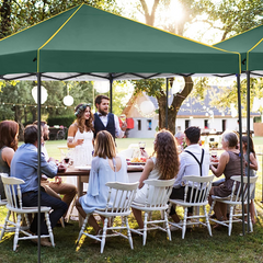 COBIZI Pop Up Canopy Shade Wasserdichtes Zelt 10'x10' mit Seitenwänden