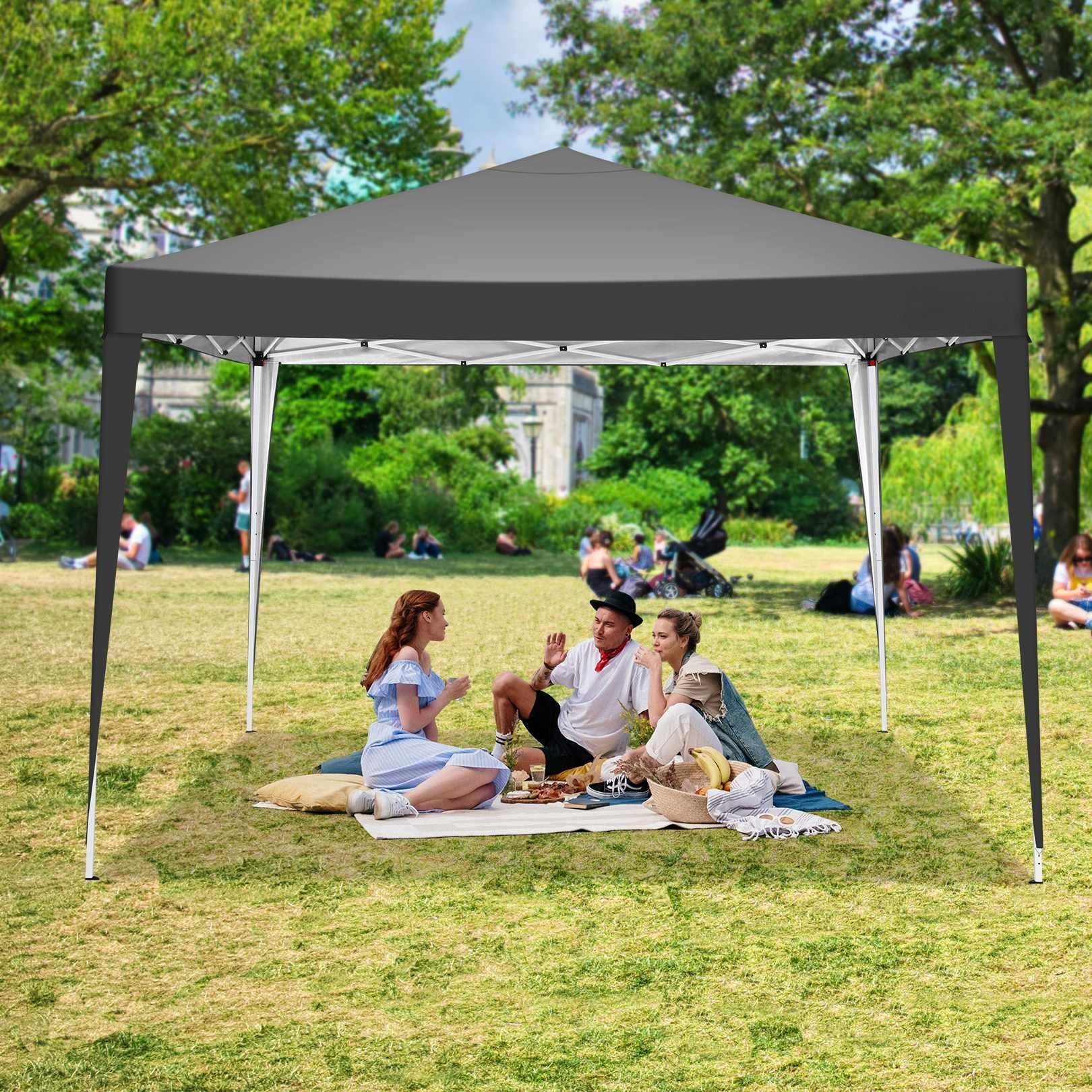 COBIZI Pop Up Canopy Gazebo Outdoor Shade Tent 10'X10' With 4 Sand Bag SPC000265