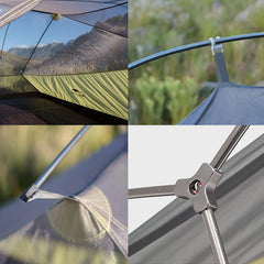 COBIZI Dome Camping Tent Ultralight Double Layer Shade Waterproof Tent - COBIZI