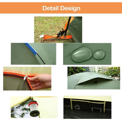 COBIZI Dome Camping Tent Ultralight Double Layer Shade Waterproof Tent - COBIZI