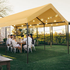 COBIZI Heavy Duty Carport Portable Garage 10'X20' Car Canopy Shelter - COBIZI