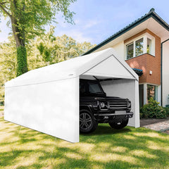 COBIZI Heavy Duty Carport Portable Garage 10'X20' Car Canopy Shelter - COBIZI