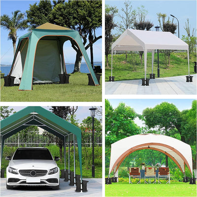 COBIZI Outdoor Canopy Tent Gazebo 4 Pack Sand Bags Weighted Feet Bag - COBIZI