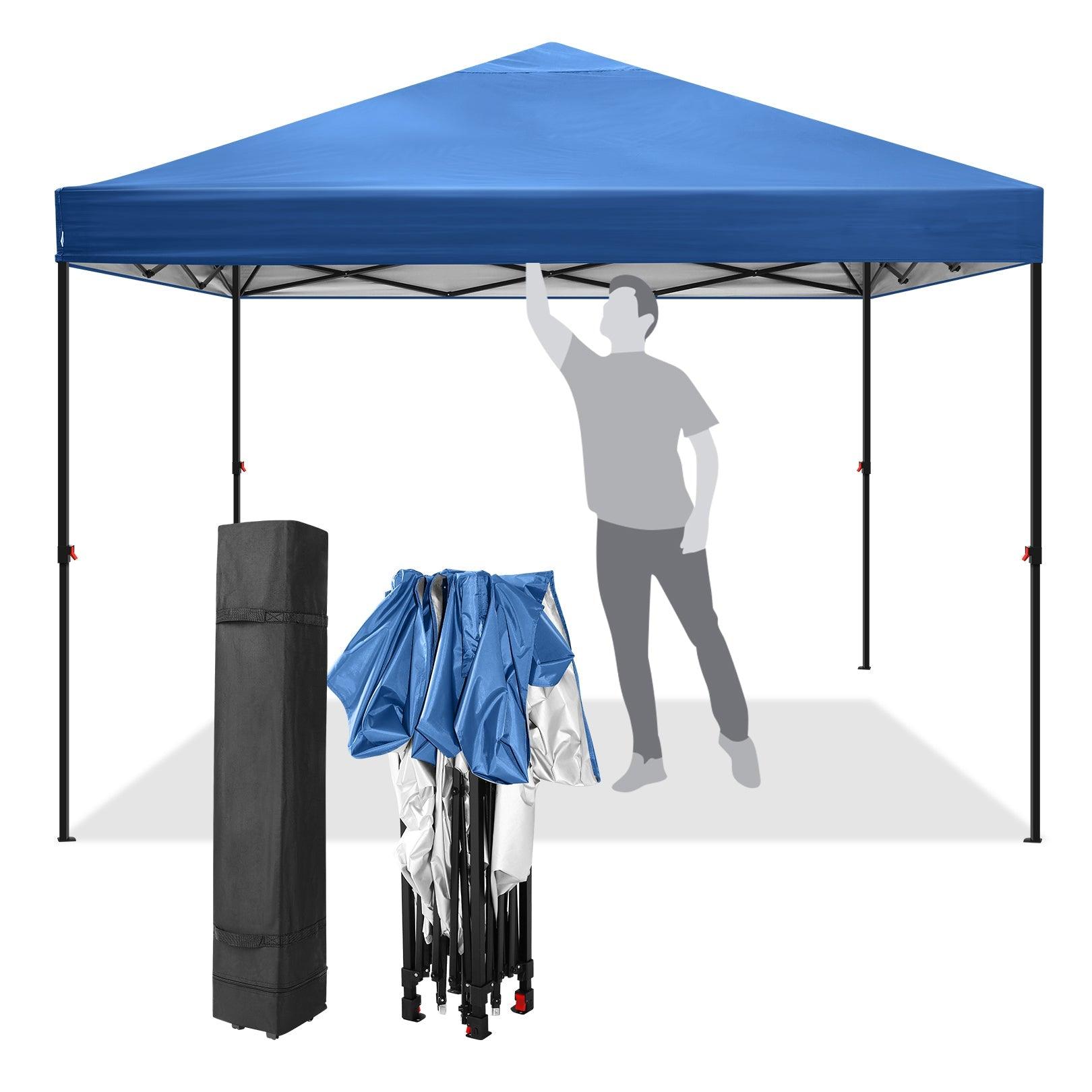 COBIZI Pop Up Canopy Gazebo Shade Party Tent 10'x10' with Carry Bag - COBIZI