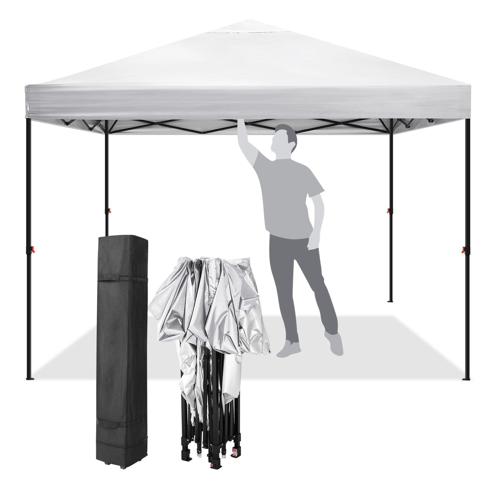 COBIZI Pop Up Canopy Gazebo Shade Party Tent 10'x10' with Carry Bag - COBIZI