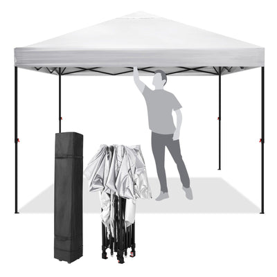 COBIZI Pop Up Canopy Gazebo Shade Party Tent 10'x10' with Carry Bag - COBIZI