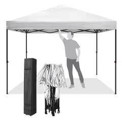 COBIZI Pop Up Canopy Gazebo Shade Party Tent 10'x10' with Carry Bag - COBIZI