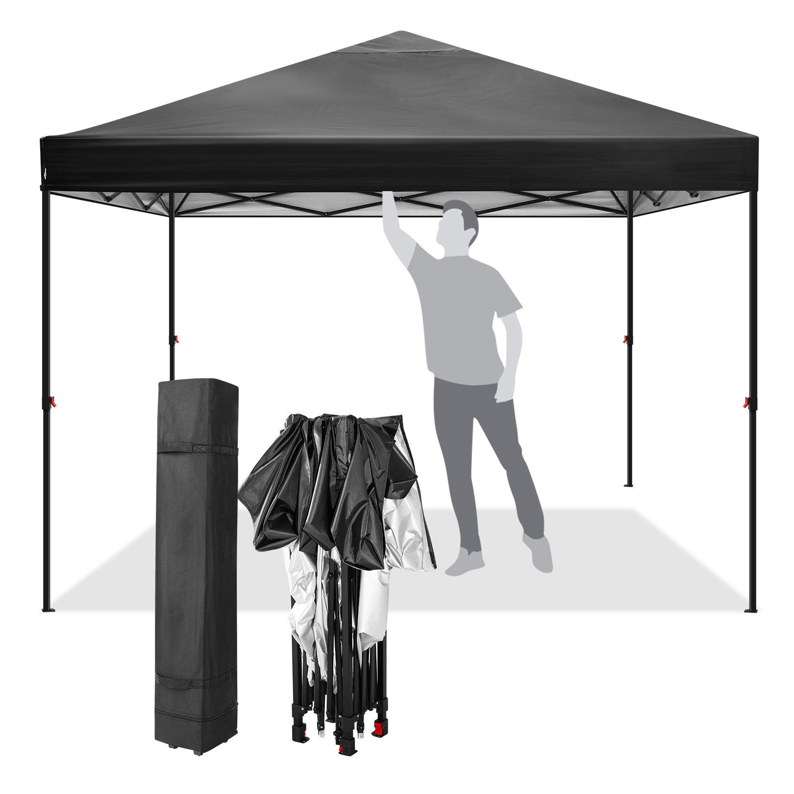 COBIZI Pop Up Canopy Gazebo Shade Party Tent 10'x10' with Carry Bag - COBIZI