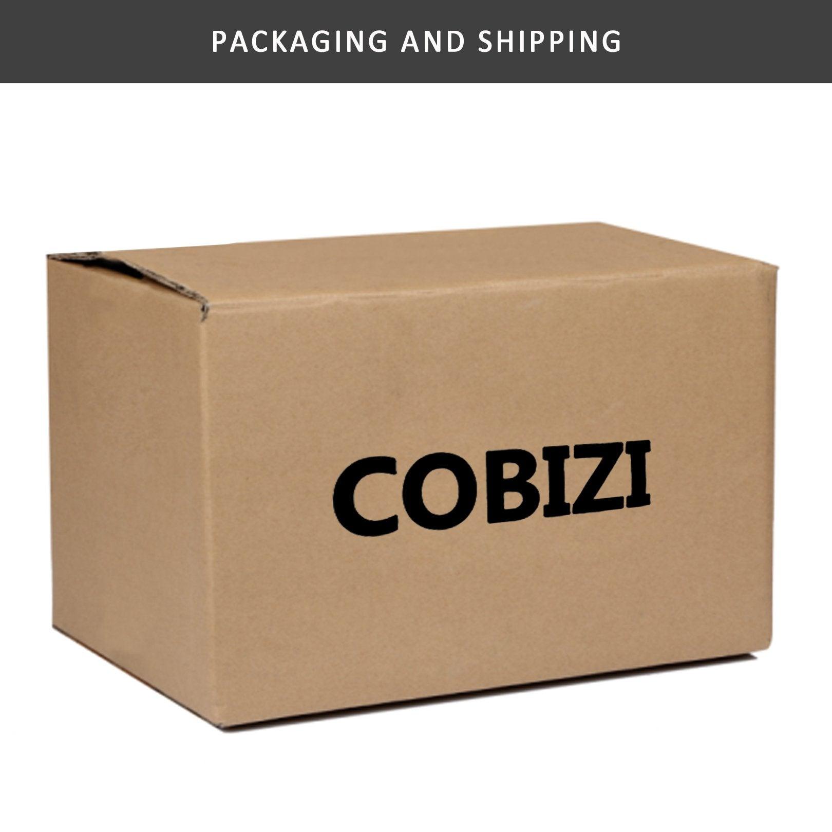 COBIZI Pop Up Canopy Shade Waterproof Tent 10'x10' With Sidewalls Vent - COBIZI
