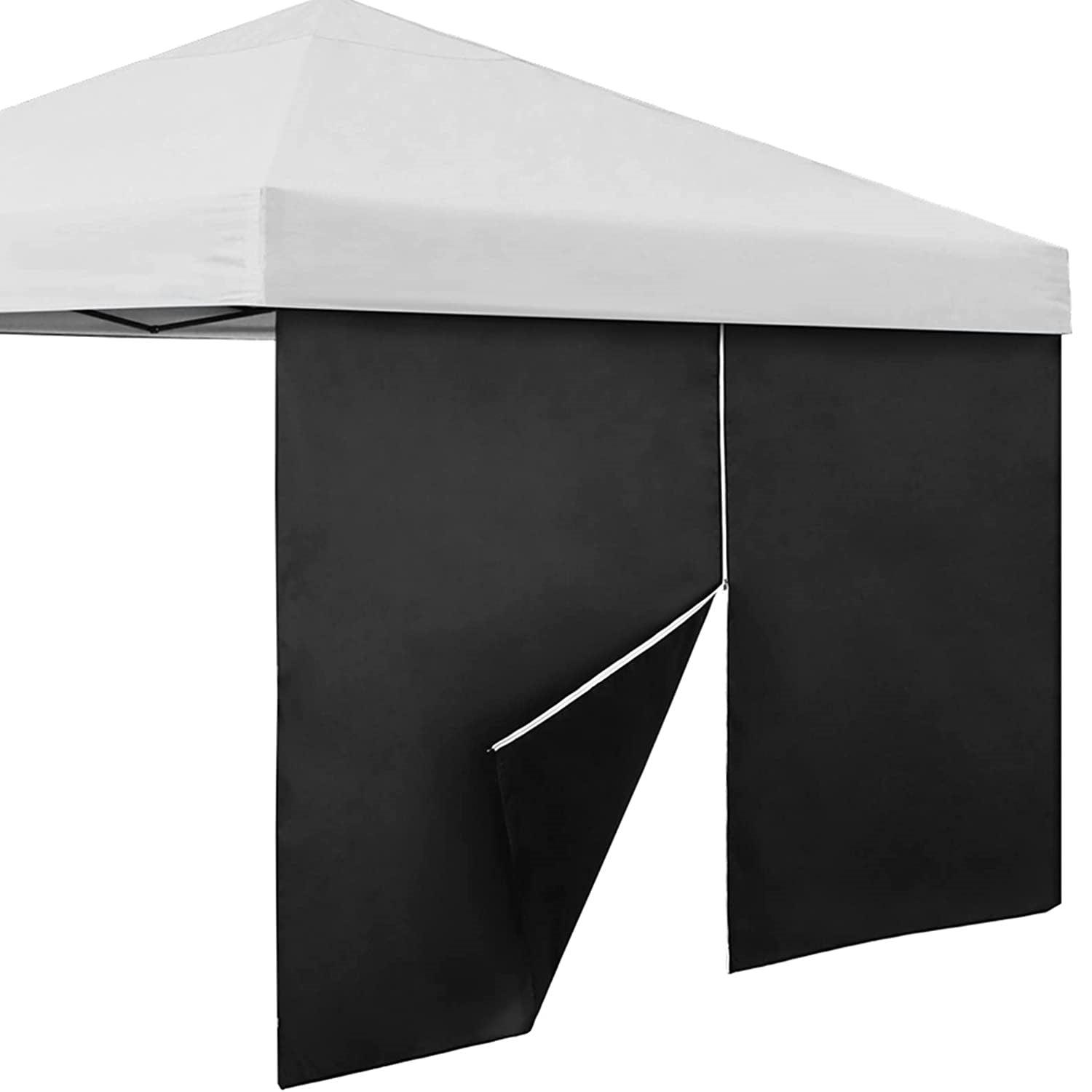 COBIZI Pop Up Canopy Sidewall Instant Canopy Wall 10'X10' with Zipper - COBIZI