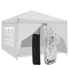 COBIZI Pop Up Canopy Sidewall Instant Canopy Wall 10'X10' with Zipper - COBIZI