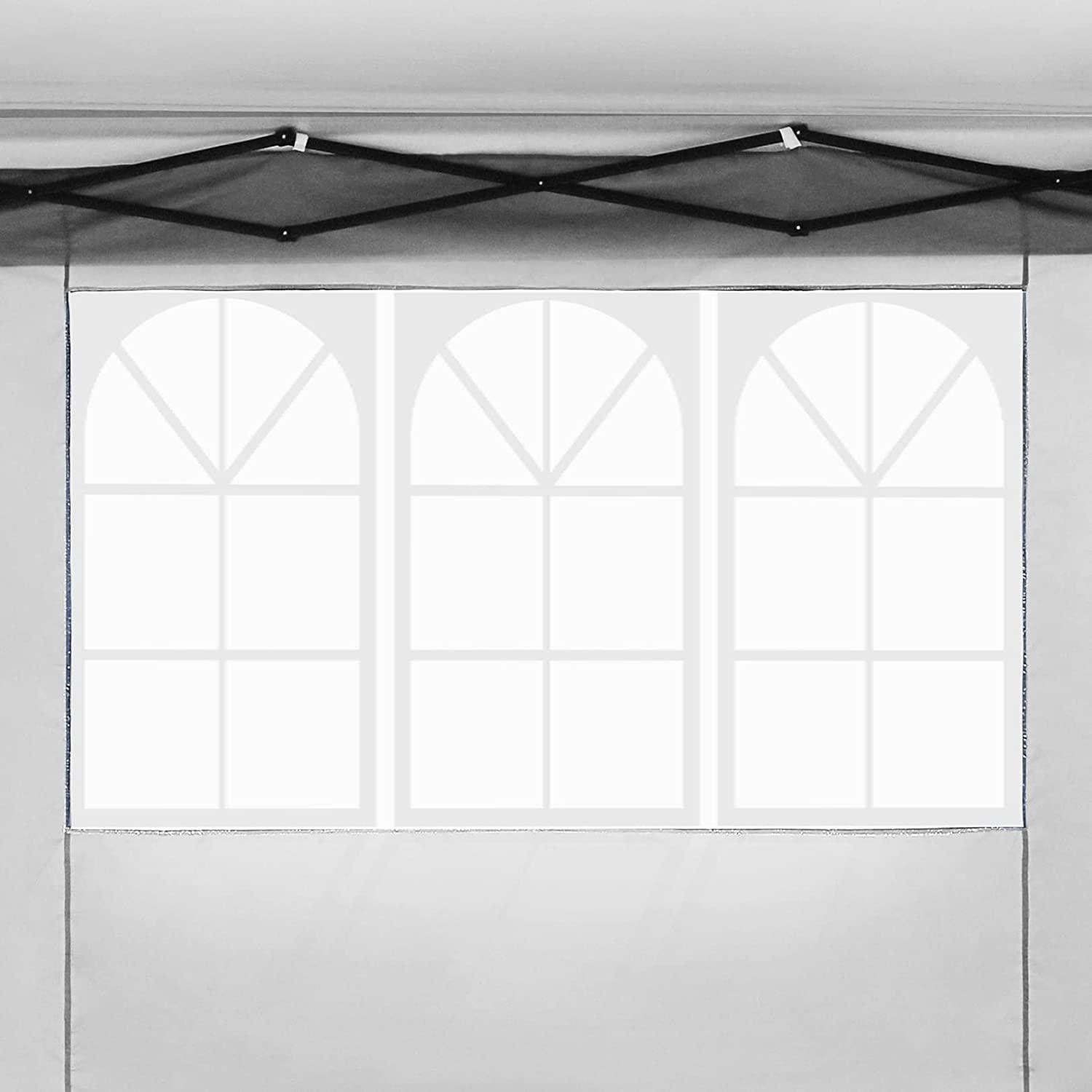 COBIZI Pop Up Canopy Sidewall Instant Canopy Wall 10'X10' with Zipper - COBIZI