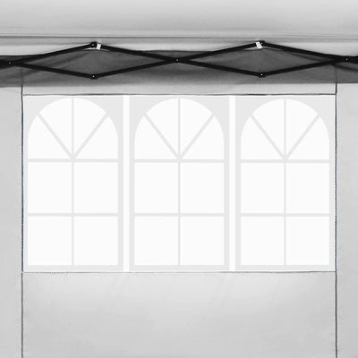 COBIZI Pop Up Canopy Sidewall Instant Canopy Wall 10'X10' with Zipper - COBIZI