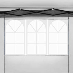 COBIZI Pop Up Canopy Sidewall Instant Canopy Wall 10'X10' with Zipper - COBIZI