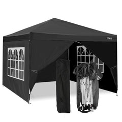 COBIZI Pop Up Canopy Sidewall Instant Canopy Wall 10'X10' with Zipper - COBIZI
