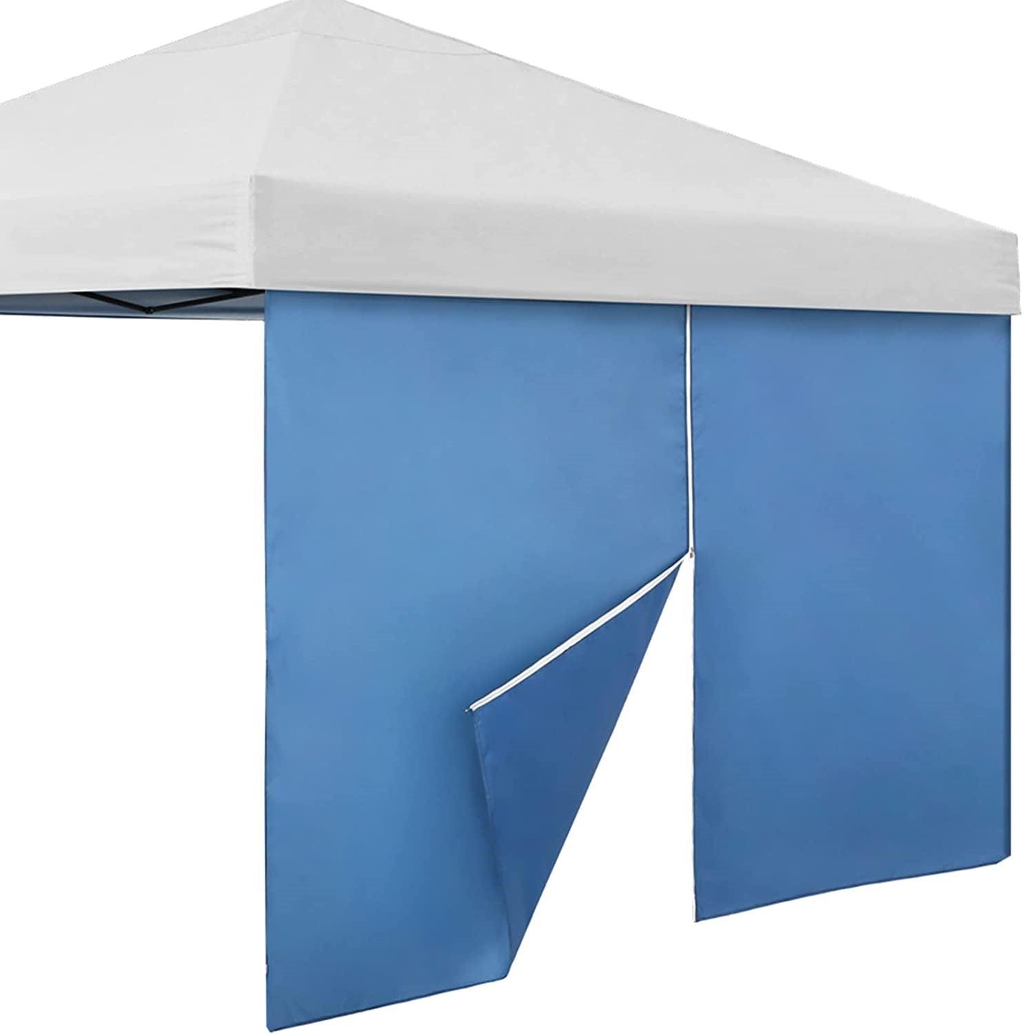 COBIZI Pop Up Canopy Sidewall Instant Canopy Wall 10'X10' with Zipper - COBIZI