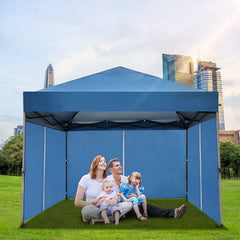 COBIZI Pop Up Canopy Sidewall Instant Canopy Wall 10'X10' with Zipper - COBIZI