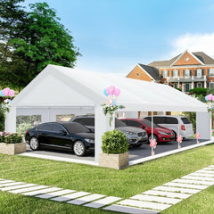COBIZI 20'x30' Heavy Duty Outdoor Gazebo with Removable Sidewall Windows SPC000106