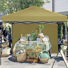 HOTEEL 10x10 Pop up Canopy Tent with 4 Removable Sidewalls,Waterproof Commercial Instant Gazebo,Outdoor Party Tents with Carry Bag