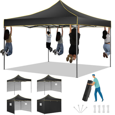 COBIZI 10'x10' Heavy Duty Pop Up  Canopy, Waterproof & UPF 50+, HZC36