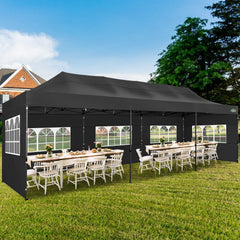 COBIZI 10'x30' Canopy Heavy Duty Pop Up Canopy Tent Outdoor Gazebo Shelter Large Tent for Party Camping