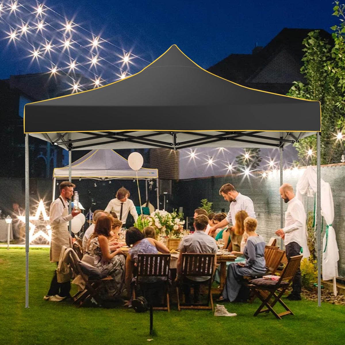 COBIZI 10'x10' Heavy Duty Pop Up  Canopy, Waterproof & UPF 50+, HZC36