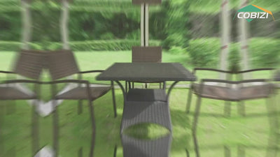 [In-Stock] COBIZI 12'x12' Pop Up Gazebo Canopy with Mosquito Netting 3 Adjustable Height AMA5920
