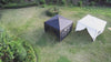 COBIZI  10'x10' Pop up Canopy Tent Commercial Instant Canopy with 4 Sidewalls & Carry Bag 4 Stakes & Ropes & Sandbags Portable Tent for Parties Beach Camping Party Event Shelter Sun Shade