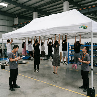 COBIZI 10'x30' Easy Pop Up Heavy Duty Large Canopy, Anti-UV & Waterproof SPC36