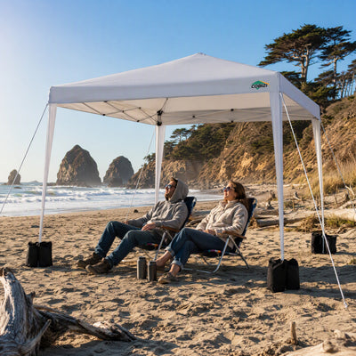 COBIZI Pop Up Canopy Outdoor Shade Tent 10'X10' With 4 Sand Bag SPC265