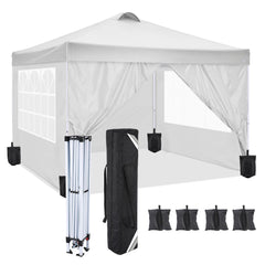 COBIZI 10x10 Pop Up Canopy Tent with 4 Sidewalls
